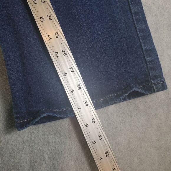 Levis 515 Jeans Womens 8 Blue Bootcut Straight Leg Denim - Picture 4 of 9